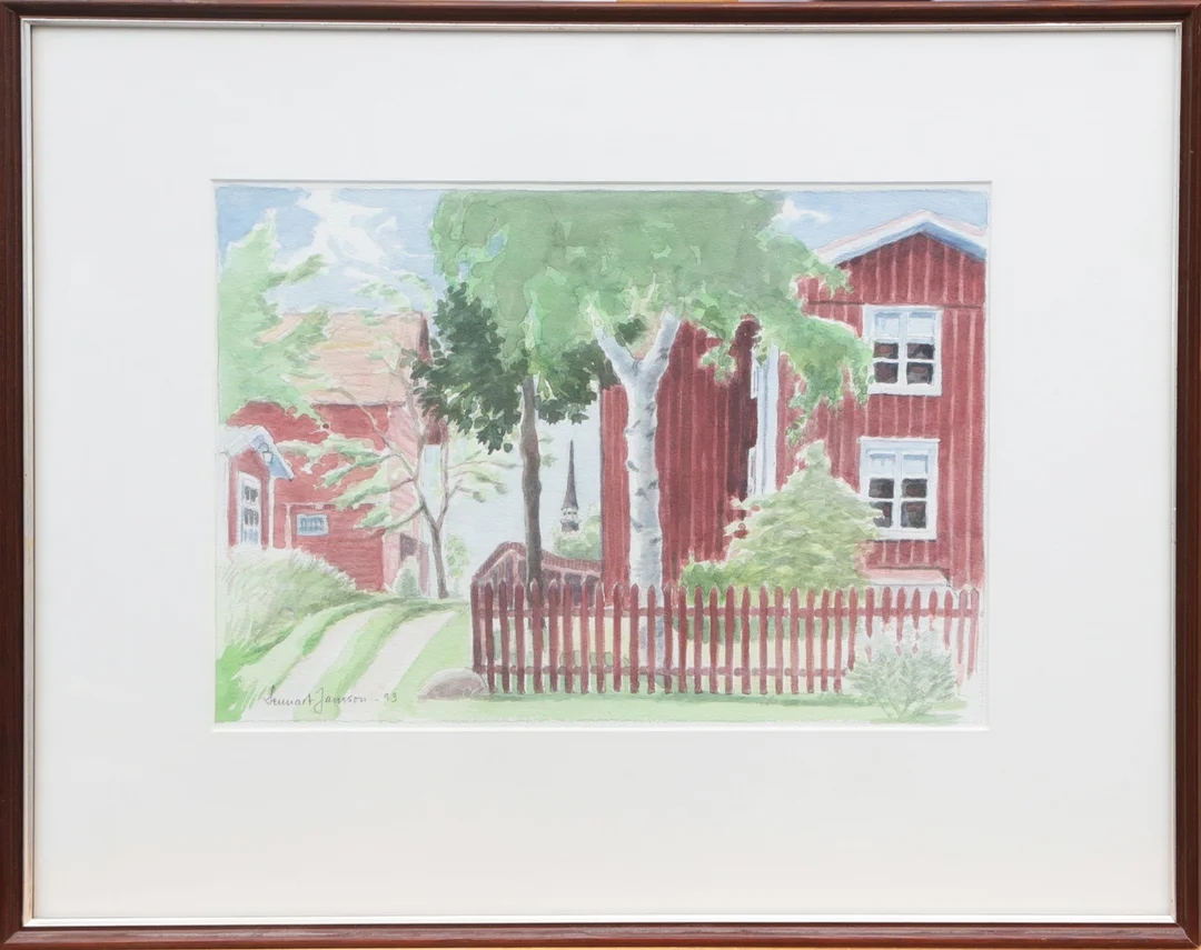 LENNART JANSSON. AKVARELL, på papper, signerad, 1993. — Paintings — Kalmar Auktionsverk