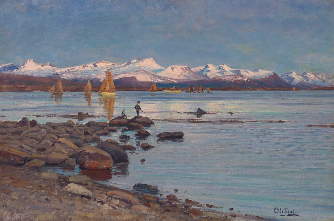 Juul, Ole — Moldepanoramaet — Kunst/Maleri — Blomqvist