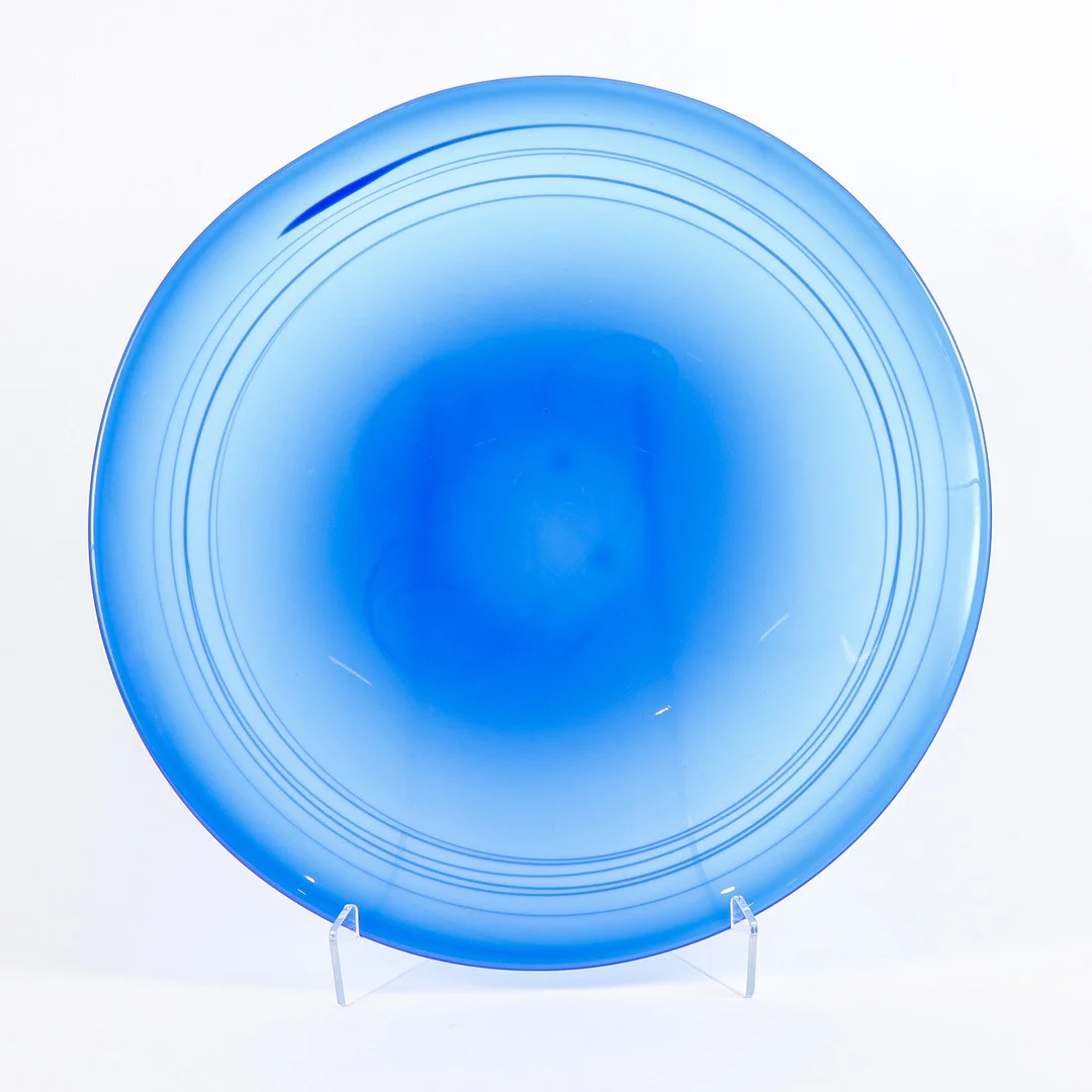 GUNNAR CYRÉN. Glasfat, Expo, Orefors 1966. — Art glass — Karlstad Hammarö Auktionsverk