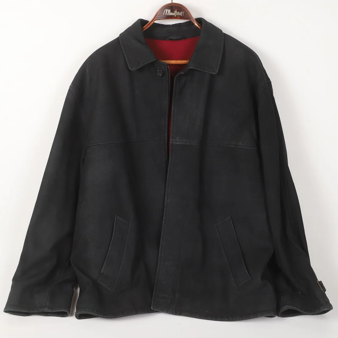 HERRJACKA, nubuck/ull, Gieves & Hawkes, Sawile Road, London. — Vintage & Designer Fashion — Helsingborgs Auktionskammare