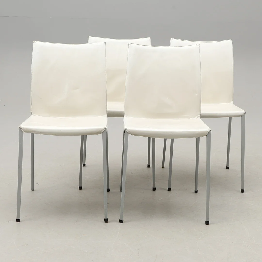 STOLAR, 4 st, modern tillverkning. — Armchairs & Chairs — Crafoord Auktioner Malmö