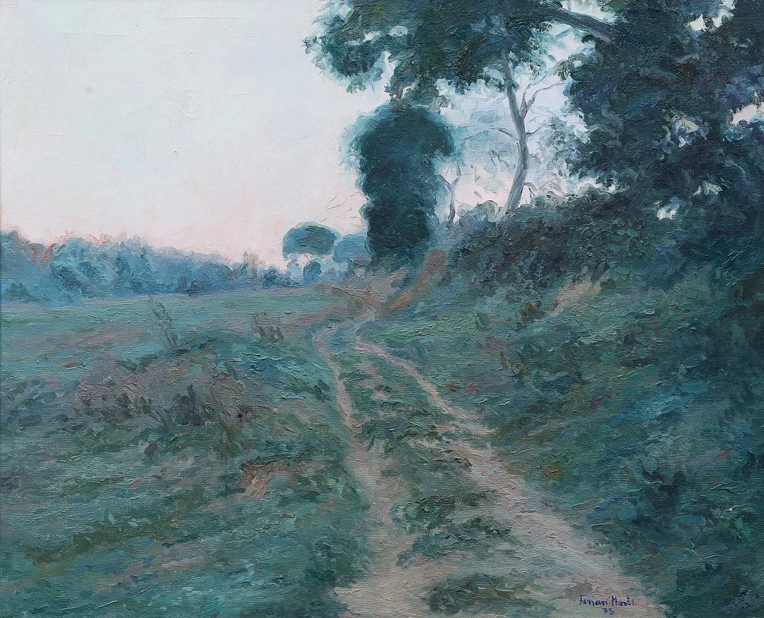 FERRAN MARTÍ. Landscape. — Paintings — Balclis