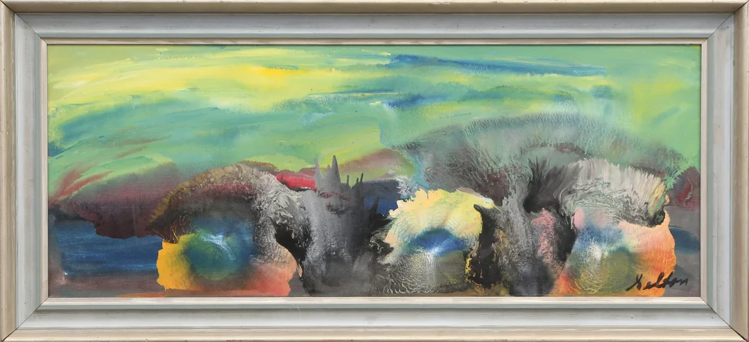 GUSTAV SELTON. OLJA, på duk, signerad. — Paintings — Kalmar Auktionsverk