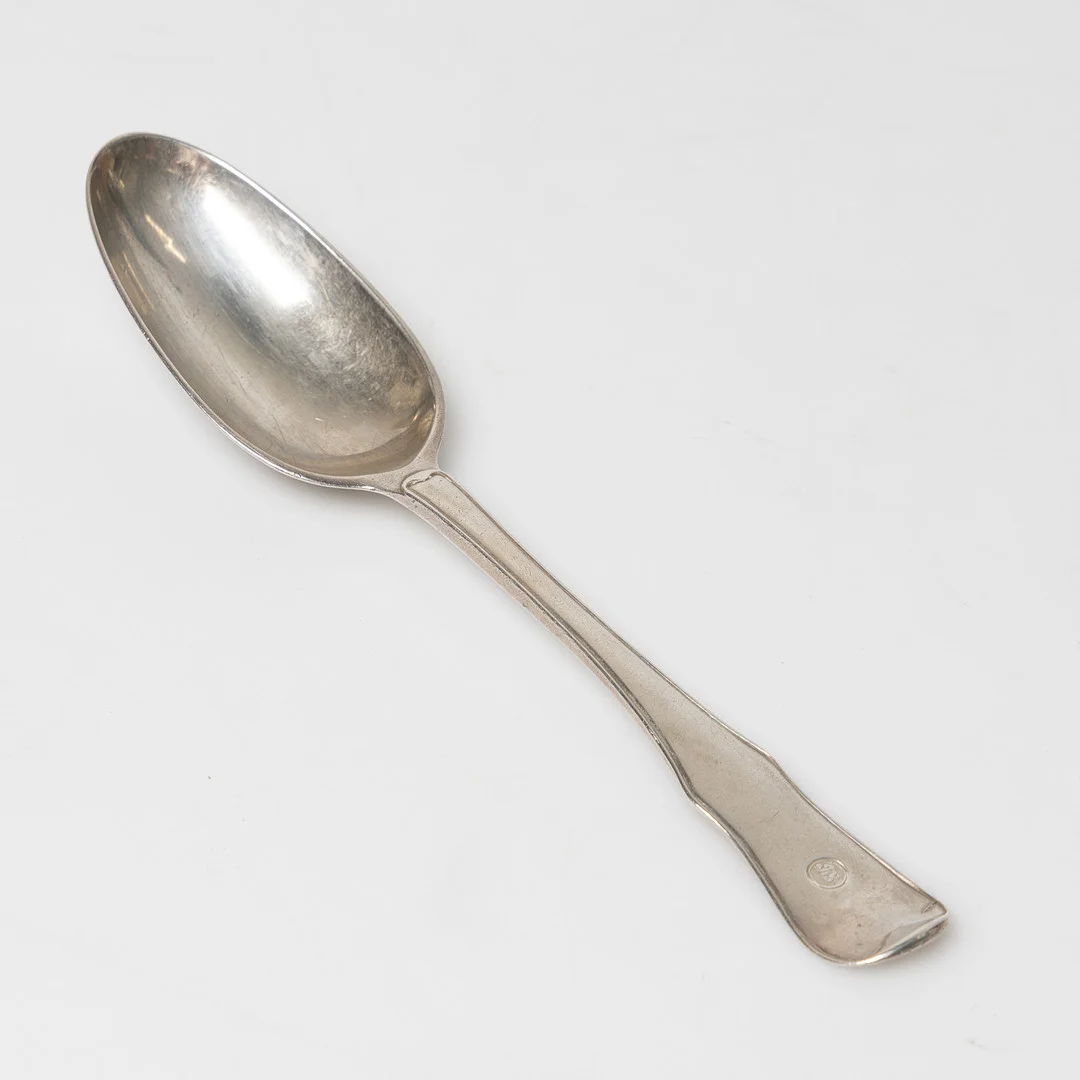 JOHAN FAGERBERG, sked, silver. Karlskrona 1786. — Silver — Stockholms Auktionsverk Helsingborg