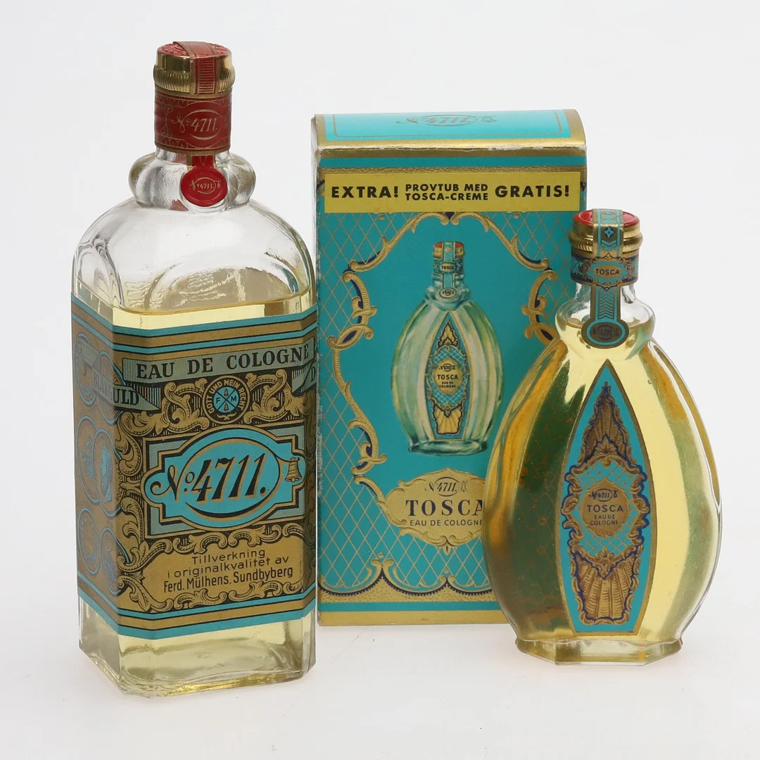 PARFYM. 2 st, 4711 Tosca Eau de Cologne, oöppnade, 1900-tal. — Miscellaneous — Örebro Stadsauktioner