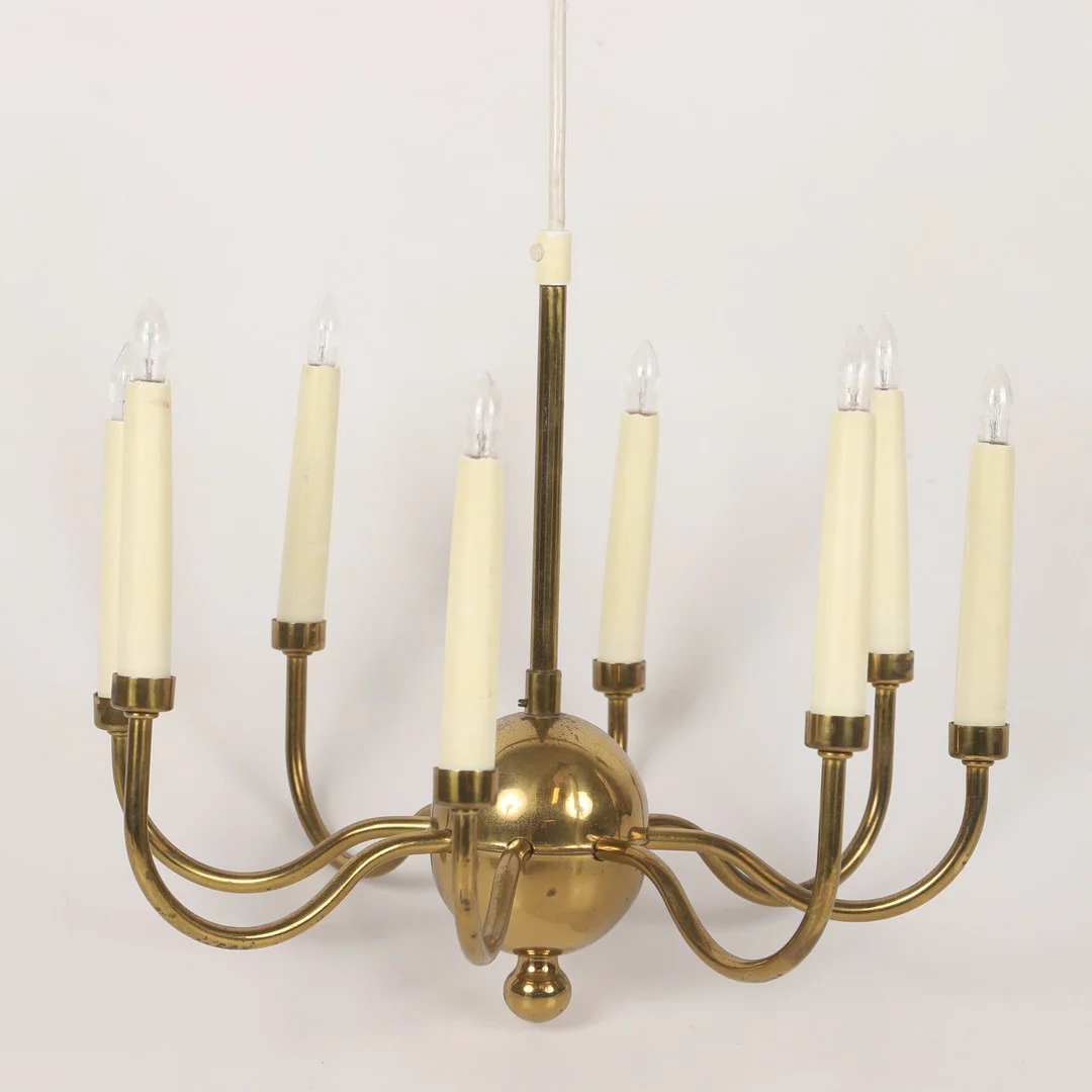 TAKLAMPA, mässing, typ GK 1060, Gnosjö Konstsmide, 1900-tal. — Ceiling lights — Helsingborgs Auktionskammare