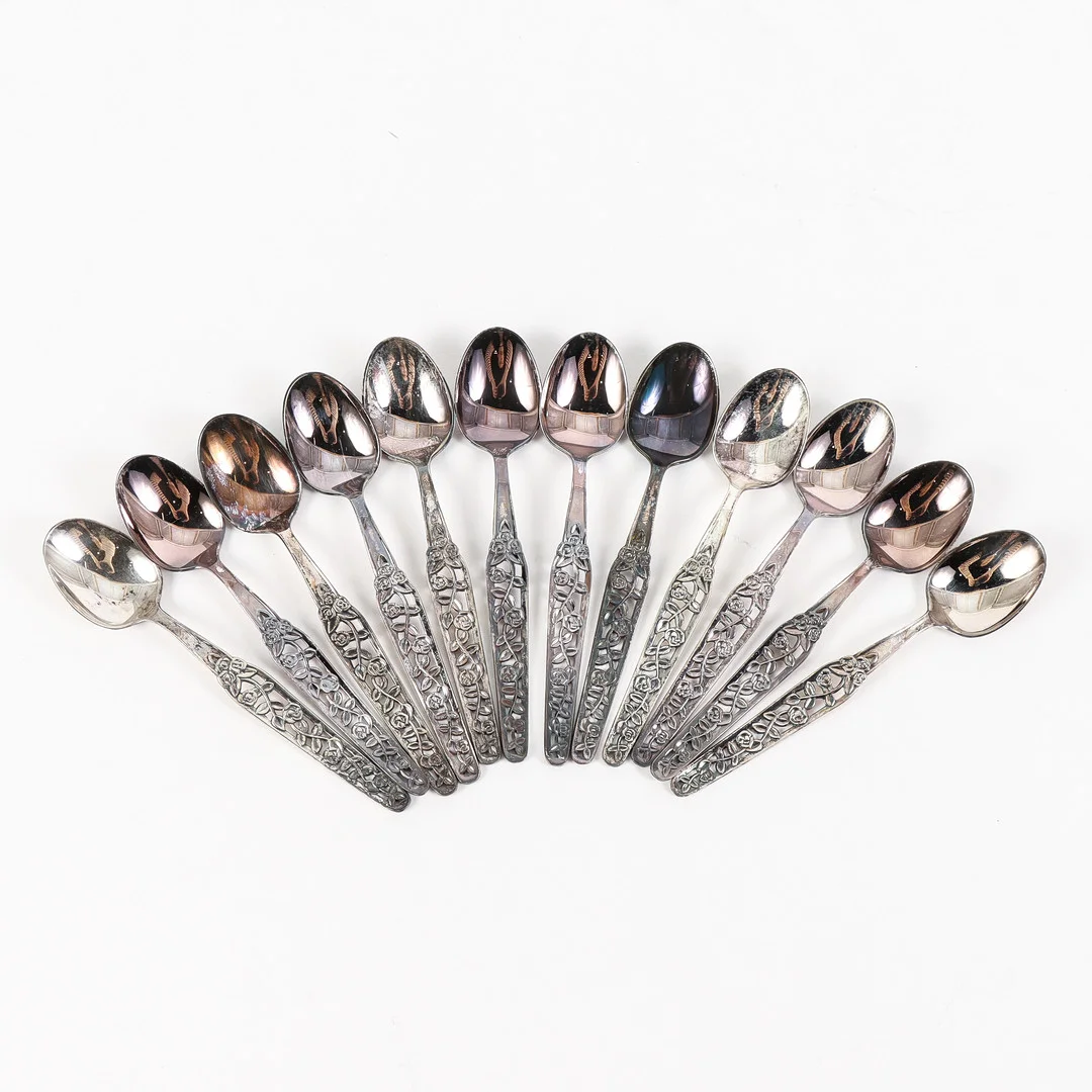 KAFFESKEDAR Silver, 144 gram. — Silver — Karlstad Hammarö Auktionsverk