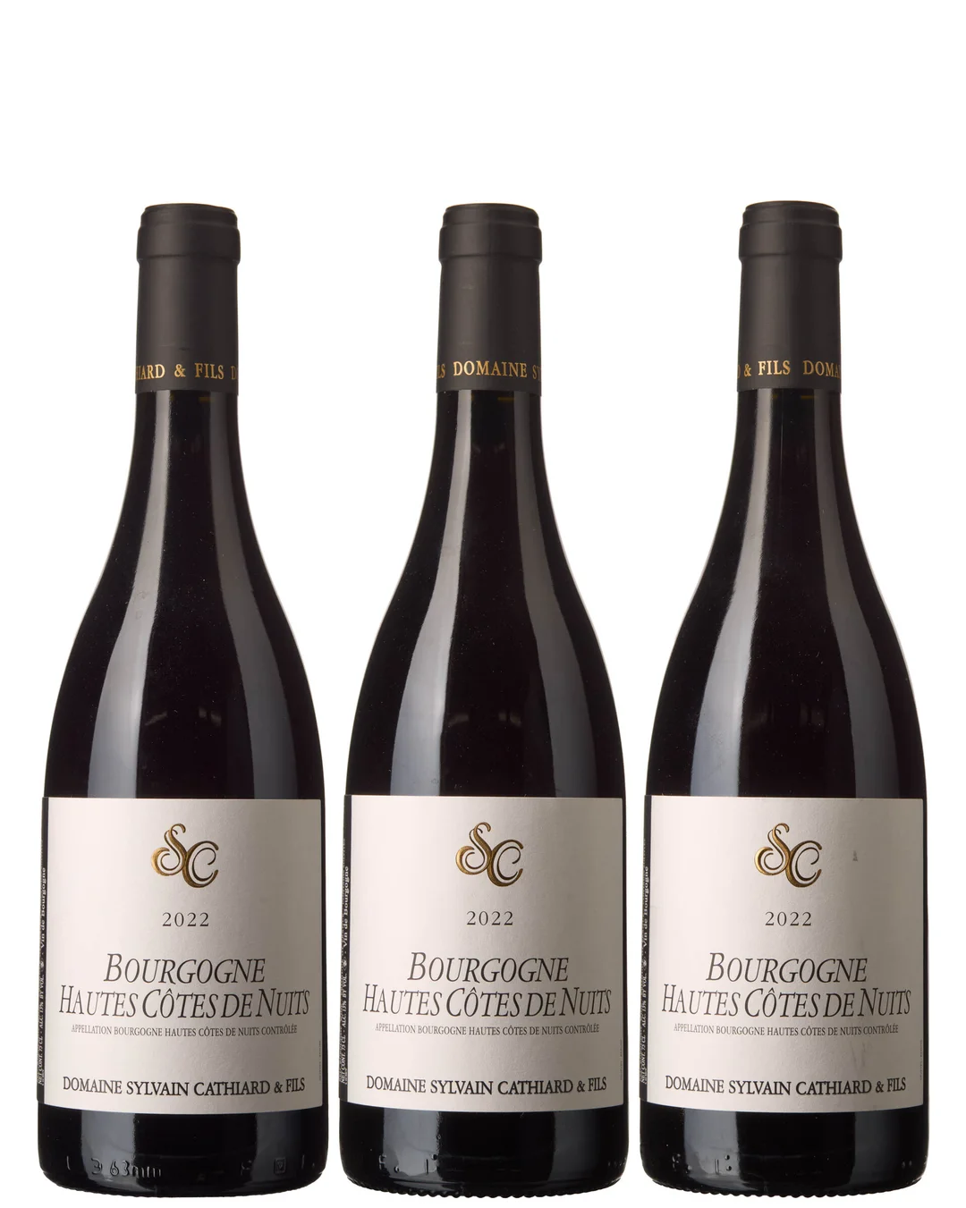 3 x Bourgogne Hautes Cotes de Nuits 2022, Sylvain Cathiard & Fils — 3 x Bourgogne Hautes Cotes de Nuits 2022, Sylvain Cathiard & Fils — Vin/Vin — Blomqvist