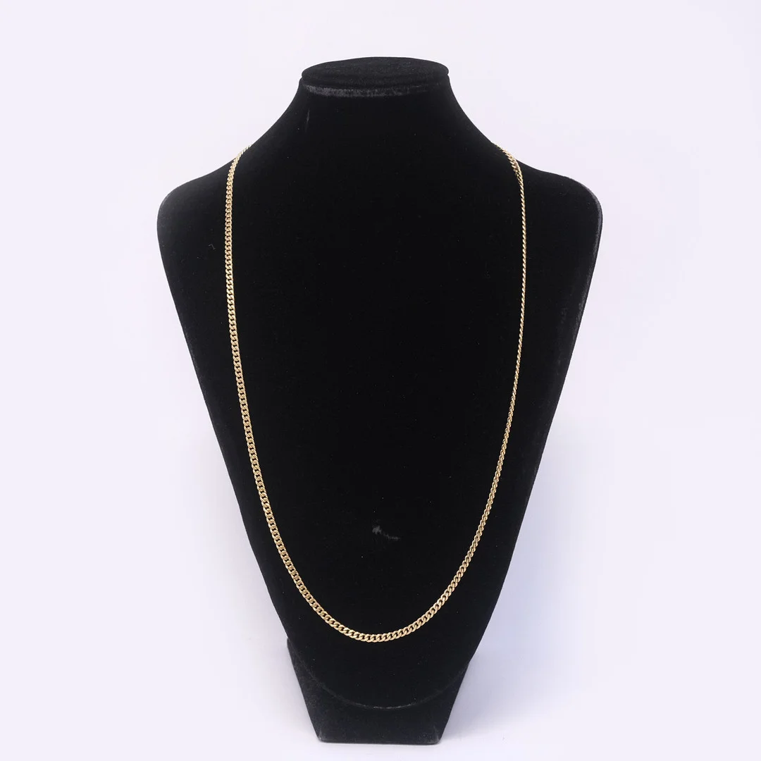 COLLIER, PANSARLÄNK, 18K GULD. — Necklace — Björnssons Auktionskammare