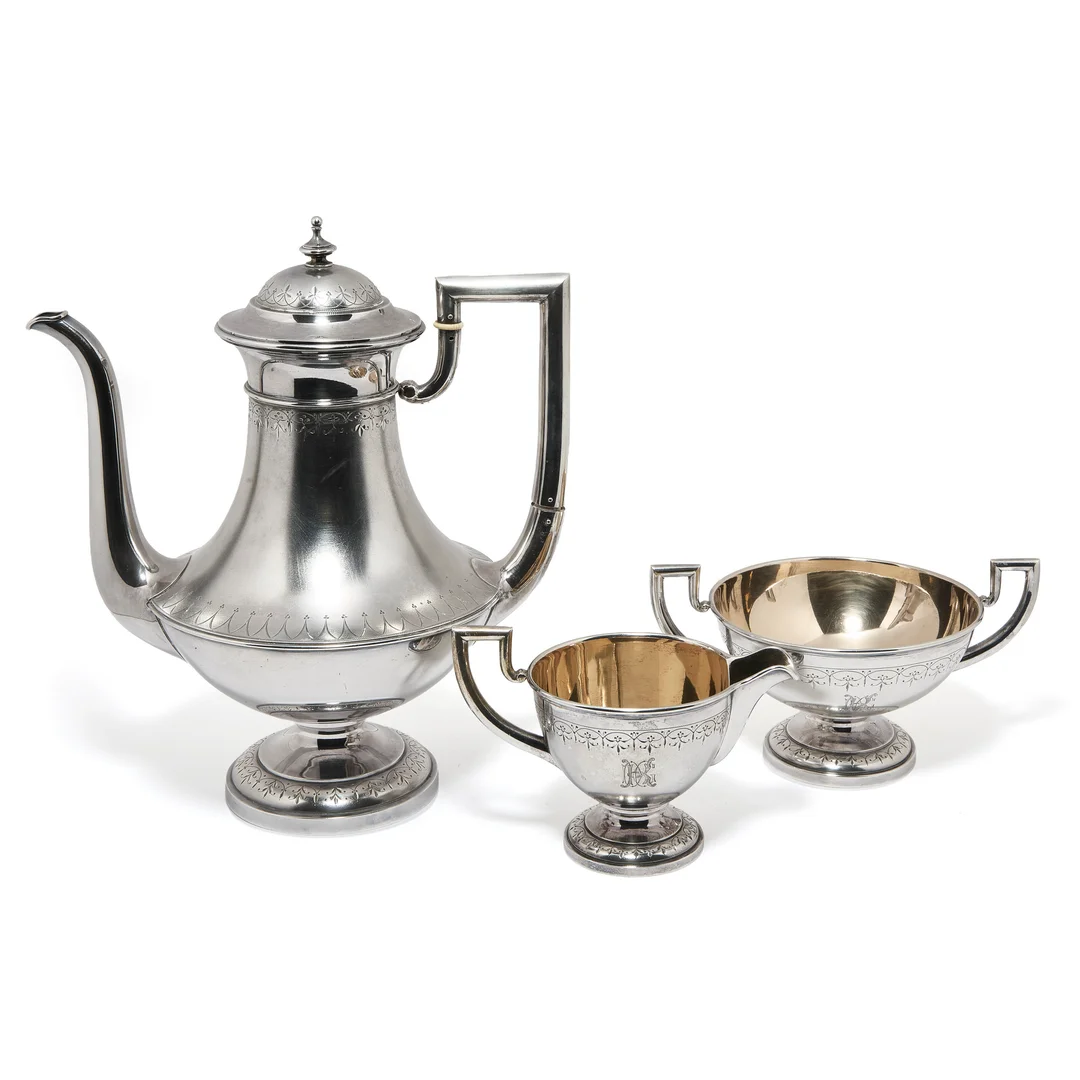 Kaffesett — Kaffesett — Gjenstand/Sølv — Blomqvist
