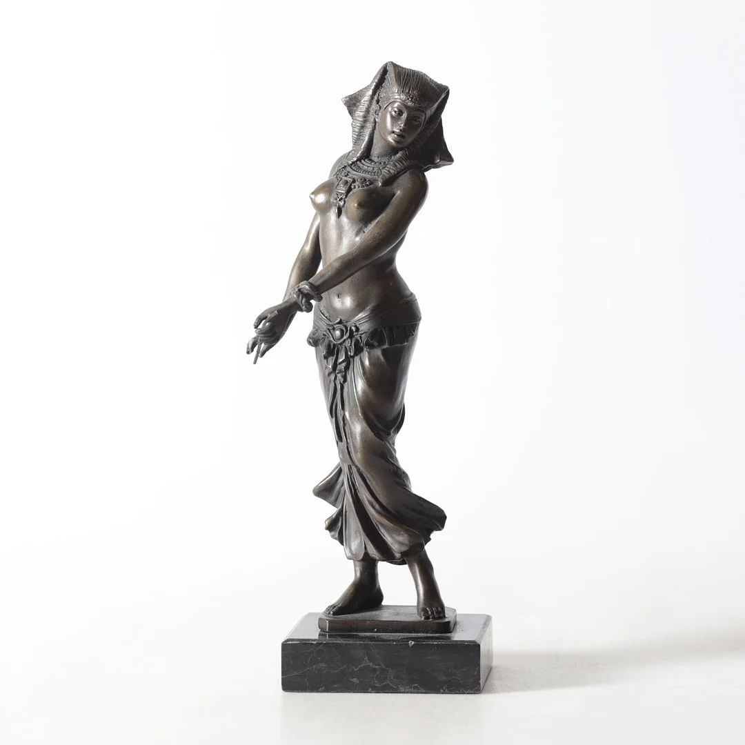 OIDENTIFIERAD KONSTNÄR. EFTER. skulptur, patinerad metall, signerad A Barye, 1900-tal. — Sculptures & Bronzes — Gomér & Andersson Nyköping