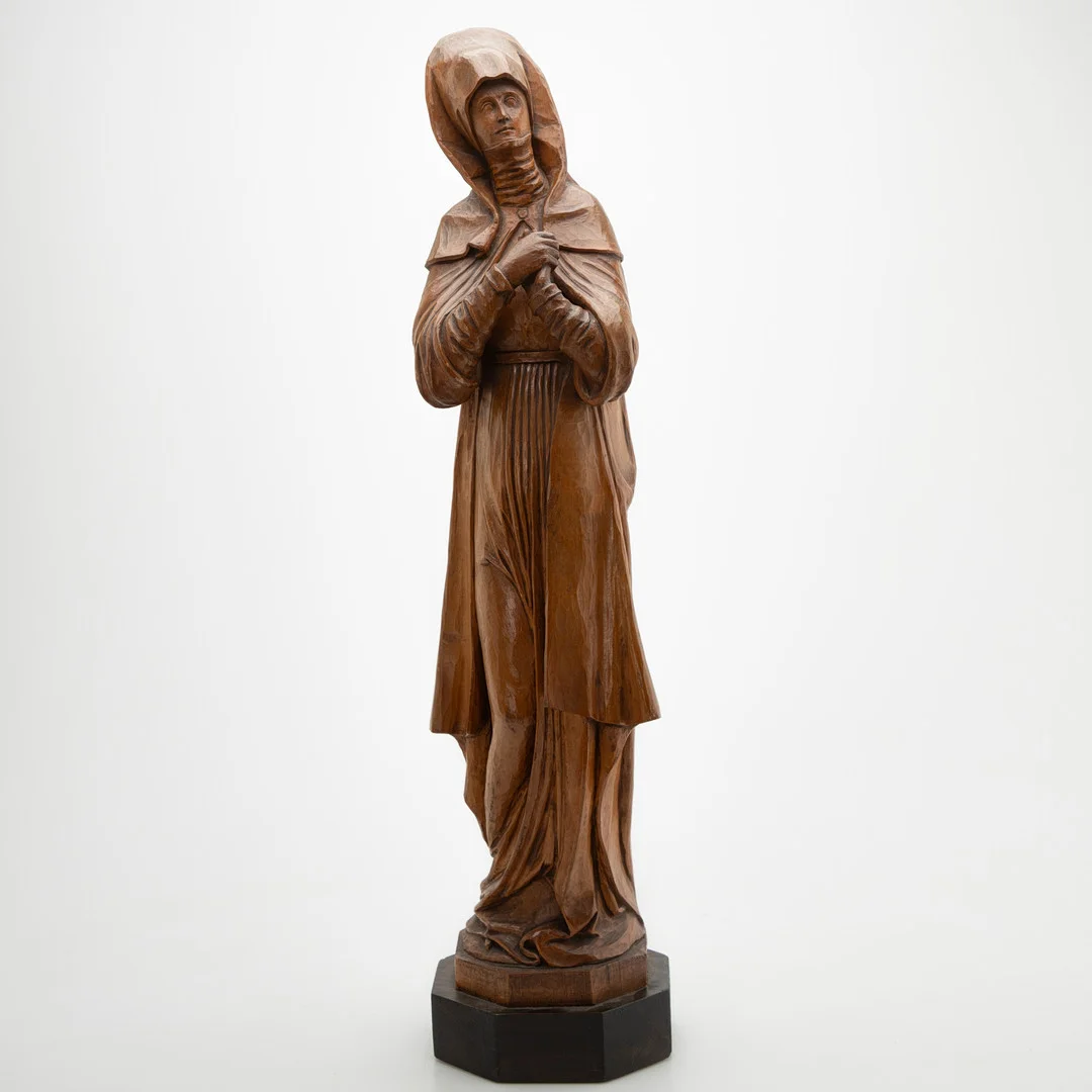 Skulptur im Stil der deutschen Spätgotik, Holz, 20. Jh. — Other — Stockholms Auktionsverk Hamburg