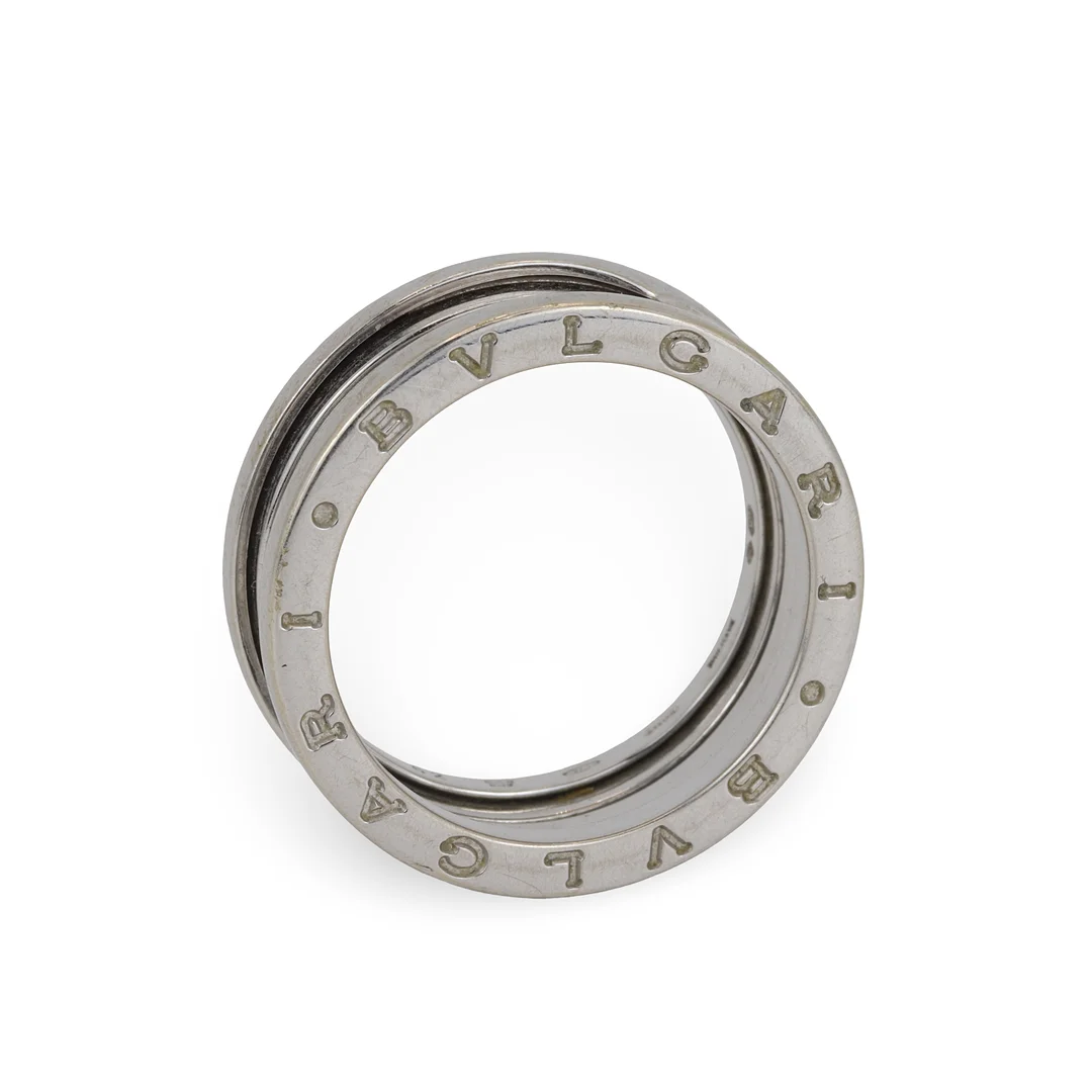 18CT WHITE GOLD BVLGARI RING. — Rings — Chalkwell Auctions
