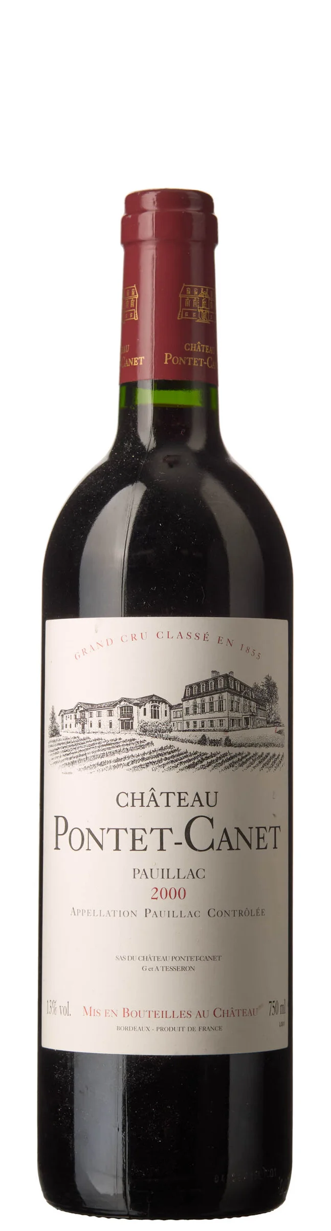 1 x Chateau Pontet Canet 2000 — 1 x Chateau Pontet Canet 2000 — Vin/Vin — Blomqvist