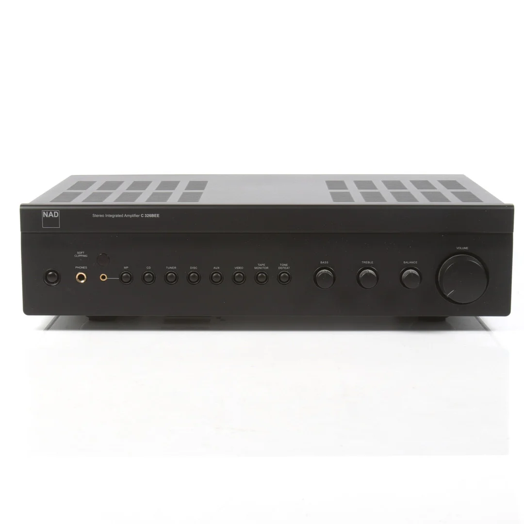 FÖRSTÄRKARE, NAD, Stereo integrated. C326BEE. 2000-tal. — Modern consumer electronics — Stadsauktion Sundsvall