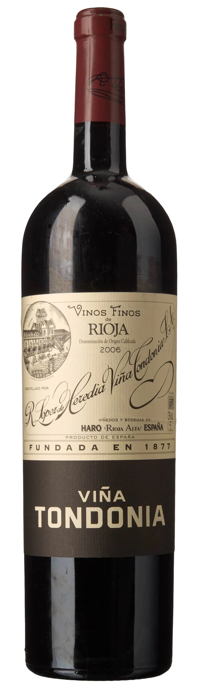 1 x MAG Rioja Reserva Vina Tondonia 2006, Lopez de Heredia — 1 x MAG Rioja Reserva Vina Tondonia 2006, Lopez de Heredia — Vin/Vin — Blomqvist