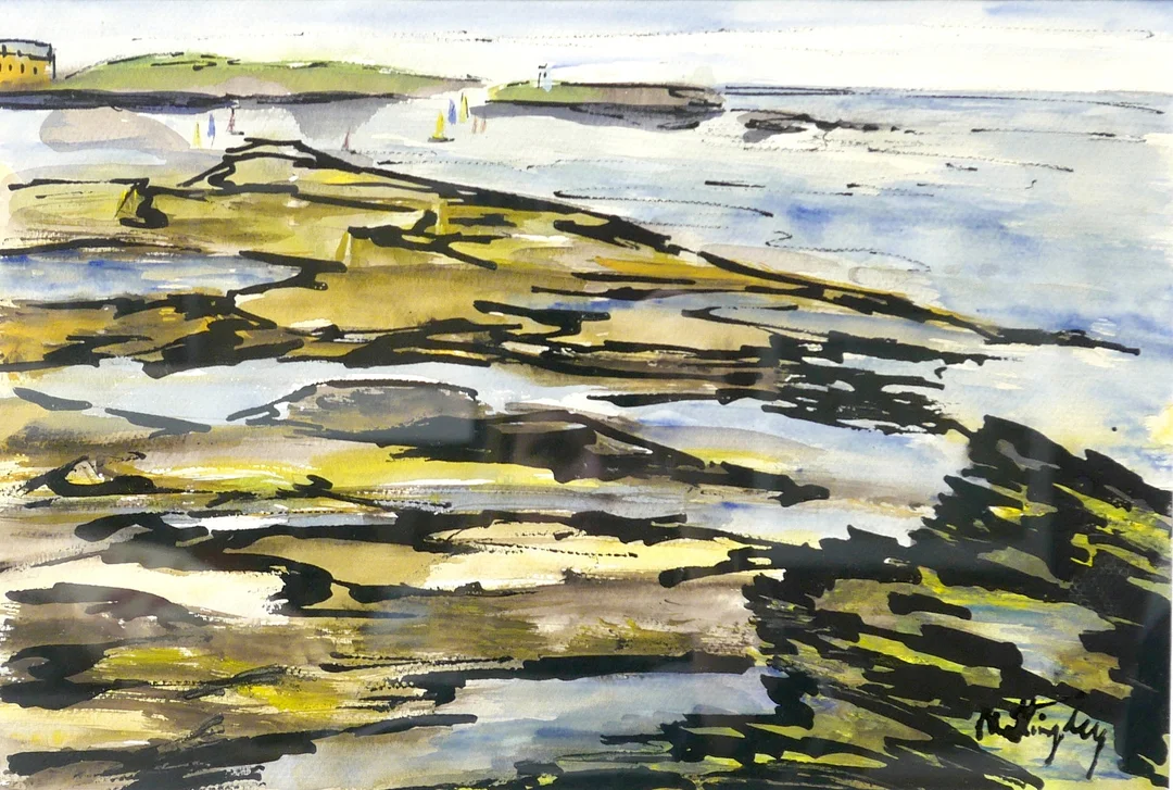 COLIN MATTINGLEY (BRITISH, CONTEMPORARY) GOUACHE AND INK. — Paintings — Batemans of Stamford