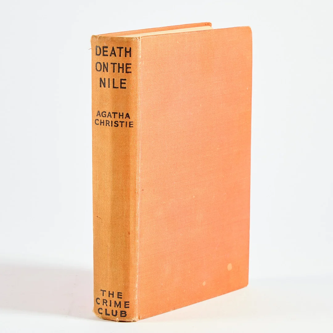 AGATHA CHRISTIE, "Death on the Nile", first edition, 1937. — Autographs & Manuscripts — Uppsala Auktionskammare