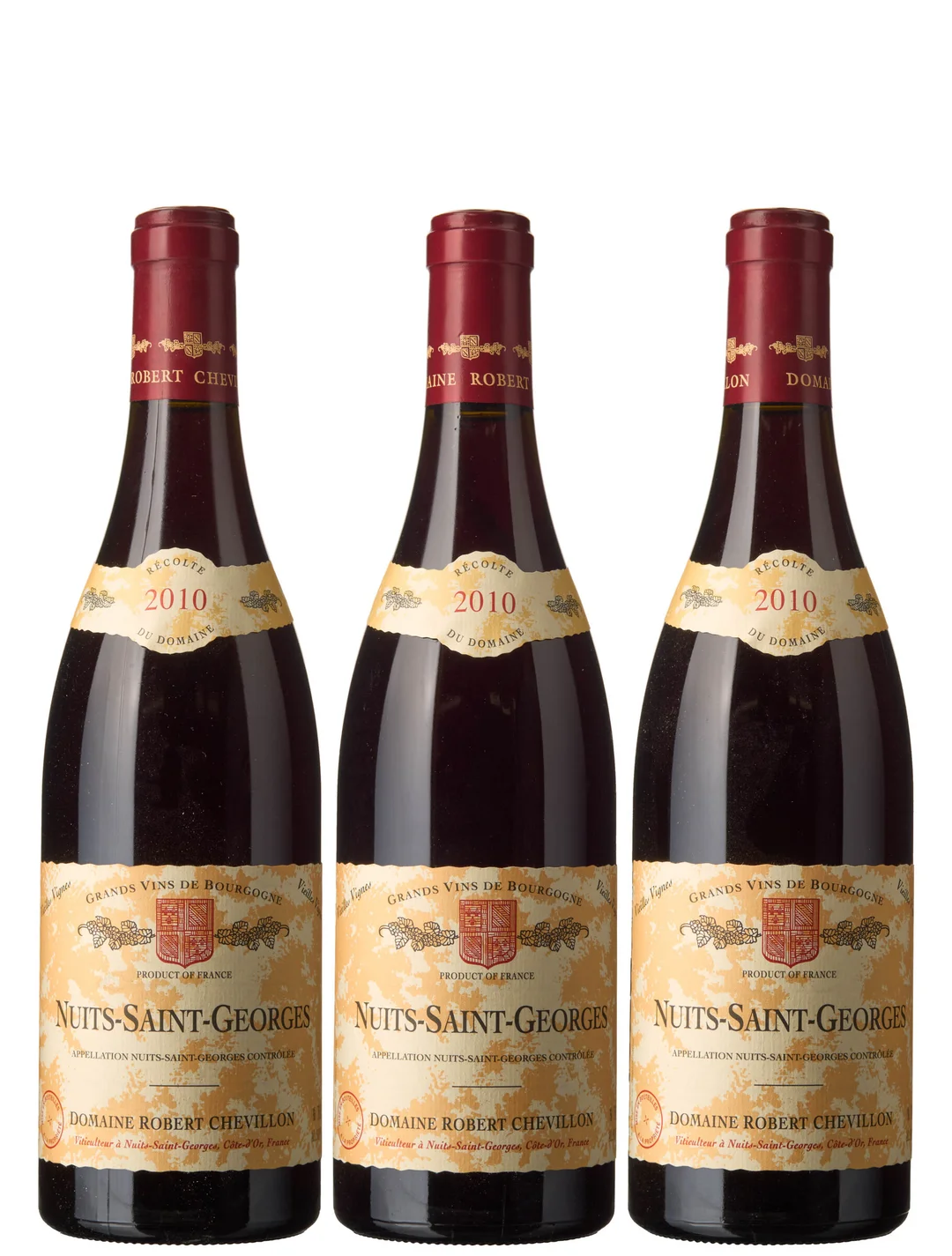 3 x Nuits-Saint-Georges Vieilles Vignes 2010, Robert Chevillon — 3 x Nuits-Saint-Georges Vieilles Vignes 2010, Robert Chevillon — Vin/Vin — Blomqvist