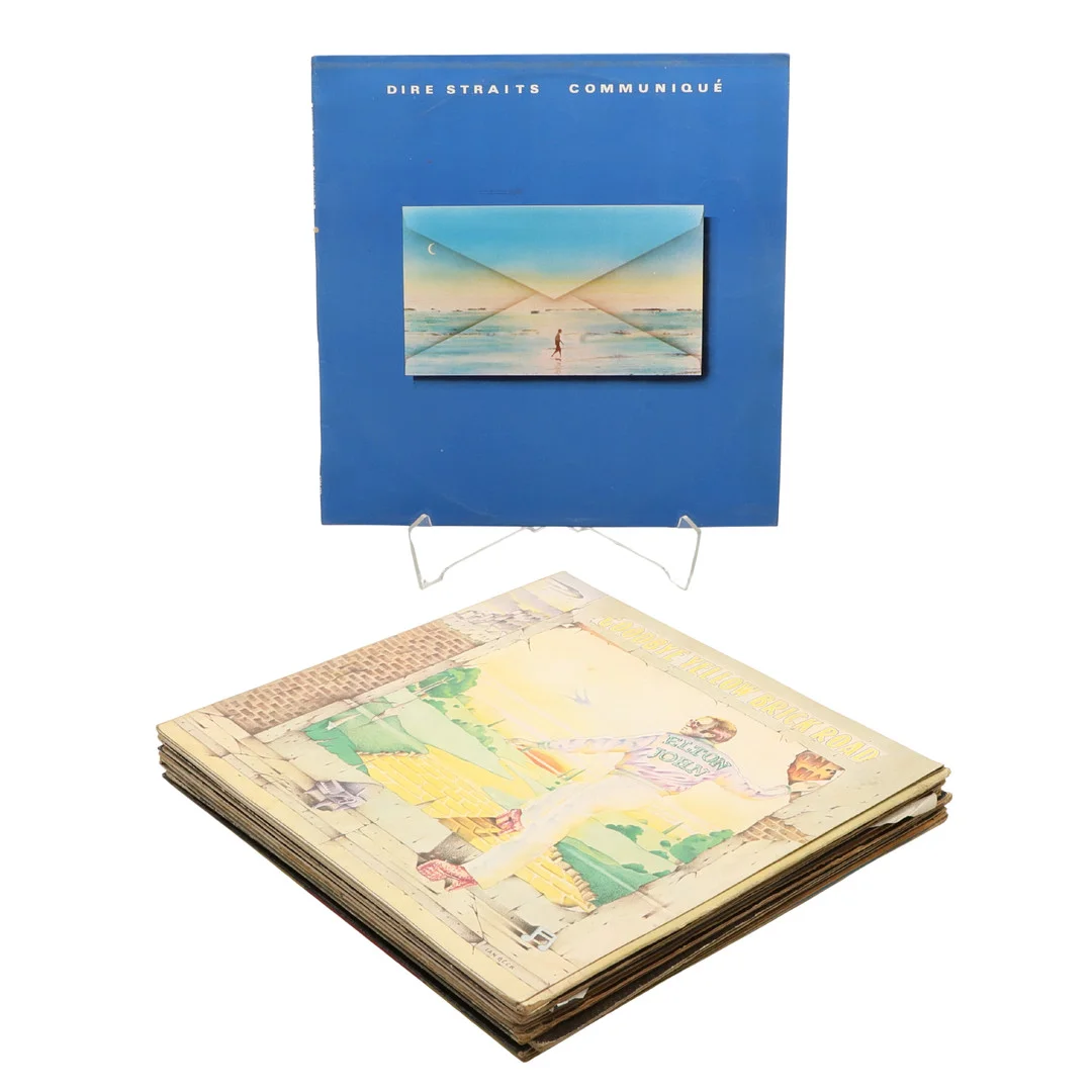 A COLLECTION OF CLASSIC ROCK AND POPULAR MUSIC LP RECORDS. — Audio, Vinyl & Hi-Fi — Lawrences Auctioneers