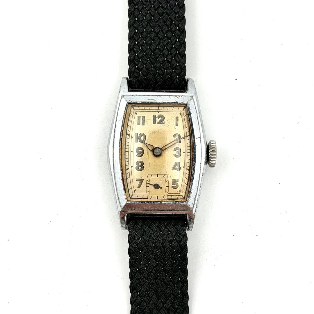 ARMBANDSUR, Art Deco, 1930/40-tal, manuell, stål. — Wristwatches — Skandia Auktion
