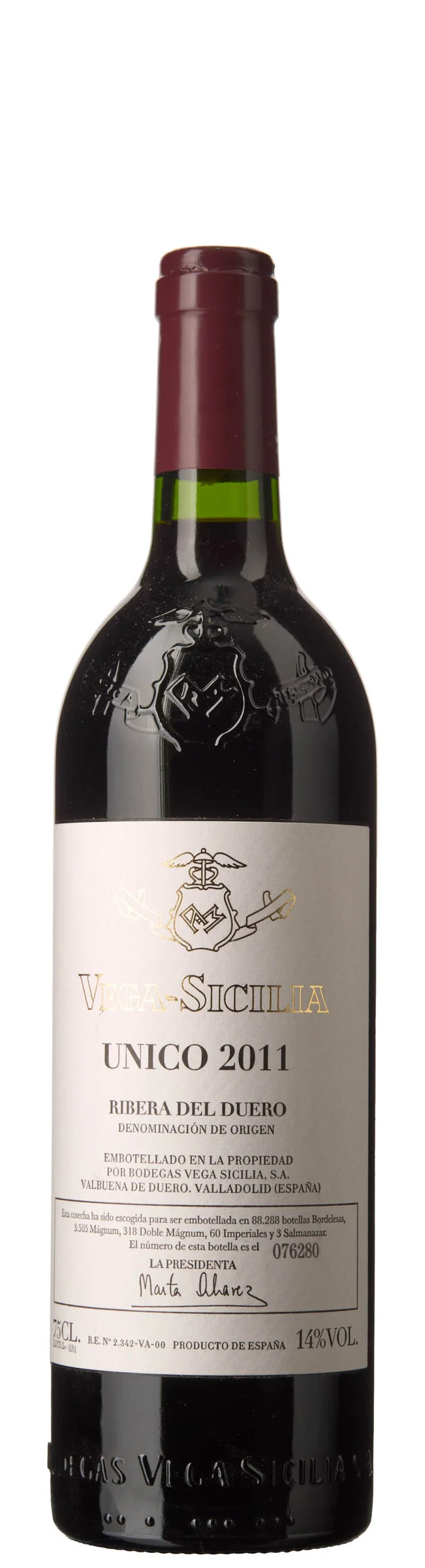 1 x Unico 2011, Vega-Sicilia — 1 x Unico 2011, Vega-Sicilia — Vin/Vin — Blomqvist