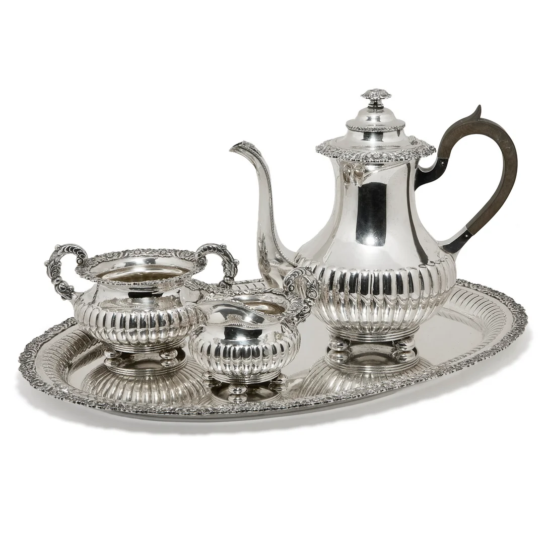 Kaffesett — Kaffesett — Gjenstand/Sølv — Blomqvist