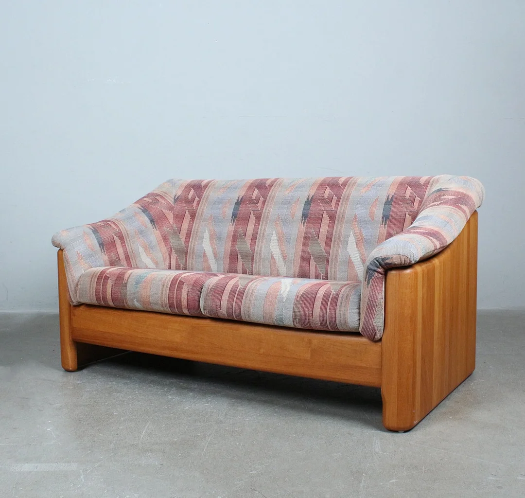 CFC SILKEBORG. Sofa / Zweisitzer, Teak, 1980er, Dänemark. — Sofas & Seatings — Stockholms Auktionsverk Düsseldorf/Neuss