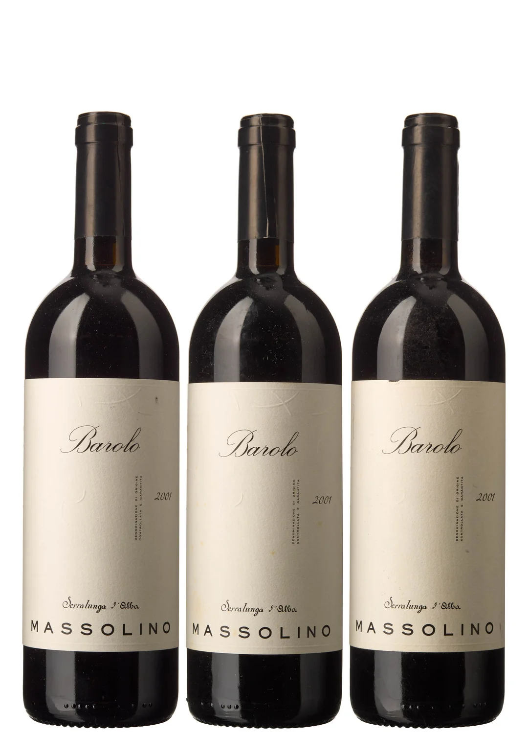 3 x Barolo 2001, Massolino — 3 x Barolo 2001, Massolino — Vin/Vin — Blomqvist