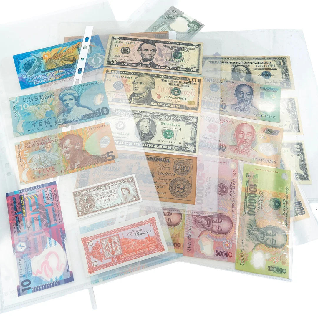 Utländska sedlar, 33 del. — Coins & Banknotes — Norrlands Auktionsverk