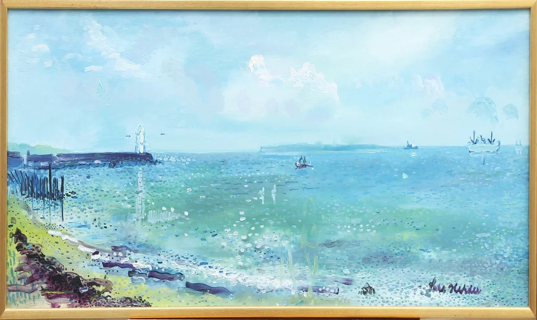 LARS HERDER. OLJA, på duk, signerad. — Paintings — Kalmar Auktionsverk