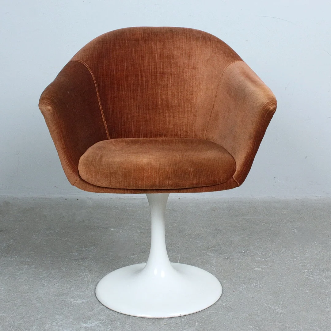 KONRAD SCHÄFER. für Lübke, Drehsessel aus Serie '' Set-Line '' der 1970er. — Armchairs & Chairs — Stockholms Auktionsverk Düsseldorf/Neuss