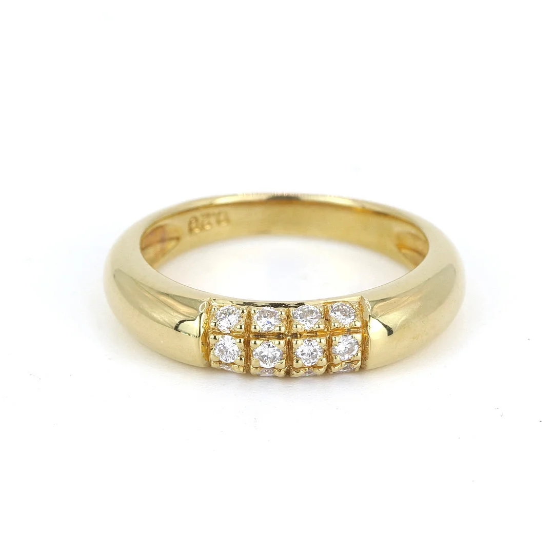 18CT GOLD DIAMOND RING. — Rings — Chalkwell Auctions