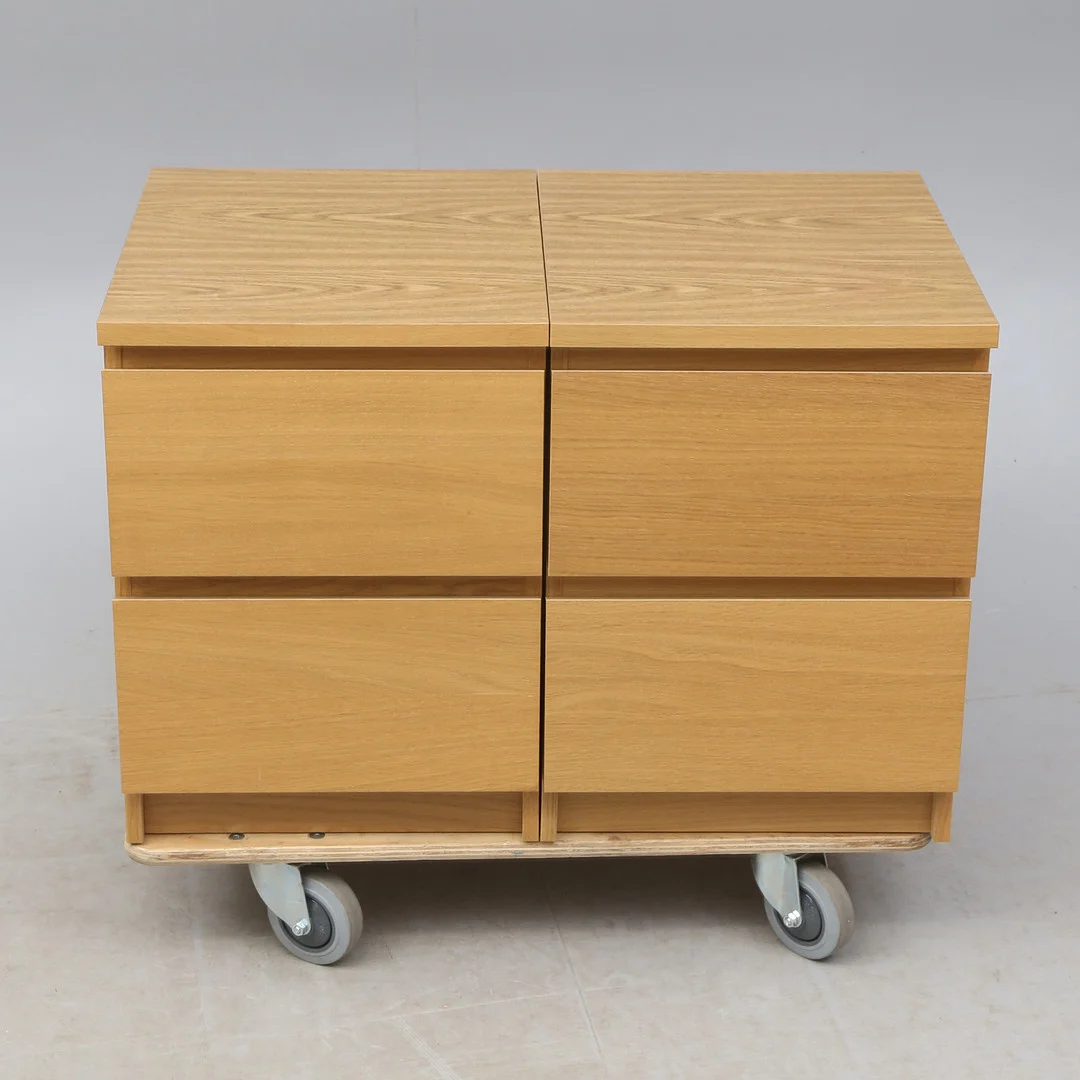 BYRÅER 2 st, Ikea, moderna. — Chests of drawers — Kalmar Auktionsverk