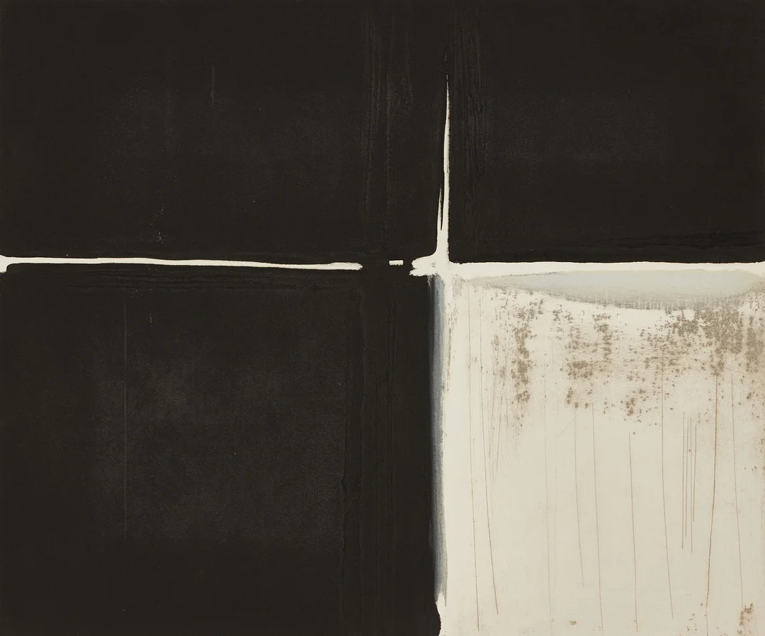 JAN MEYER (1927-1995). "La Fin" (slutet), signerad och numrerad 30/99, carborundum. — Engravings & Prints — Crafoord Auktioner Stockholm