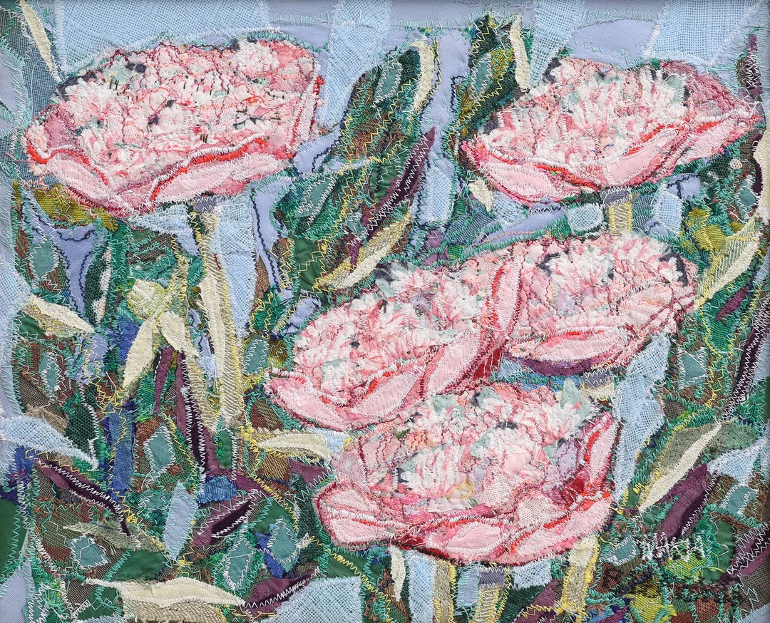 MARIA BLOMBÄRG (FÖDD 1945). BLOMMOR. — Other — Crafoord Auktioner Lund