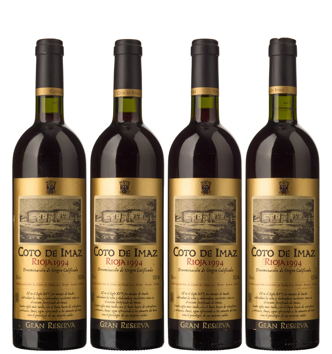 4 x Rioja Gran Reserva 1994, Coto de Imaz — 4 x Rioja Gran Reserva 1994, Coto de Imaz — Vin/Vin — Blomqvist