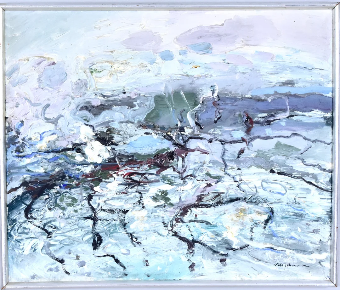 NILS JOHANSSON. OIja på duk. — Paintings — Halmstads Auktionskammare