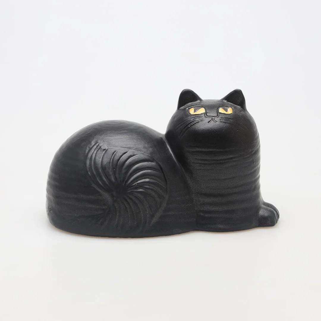 LISA LARSON. FIGURIN, stengods, katt, "Maj", Gustavsberg. — European — Borås Auktionshall