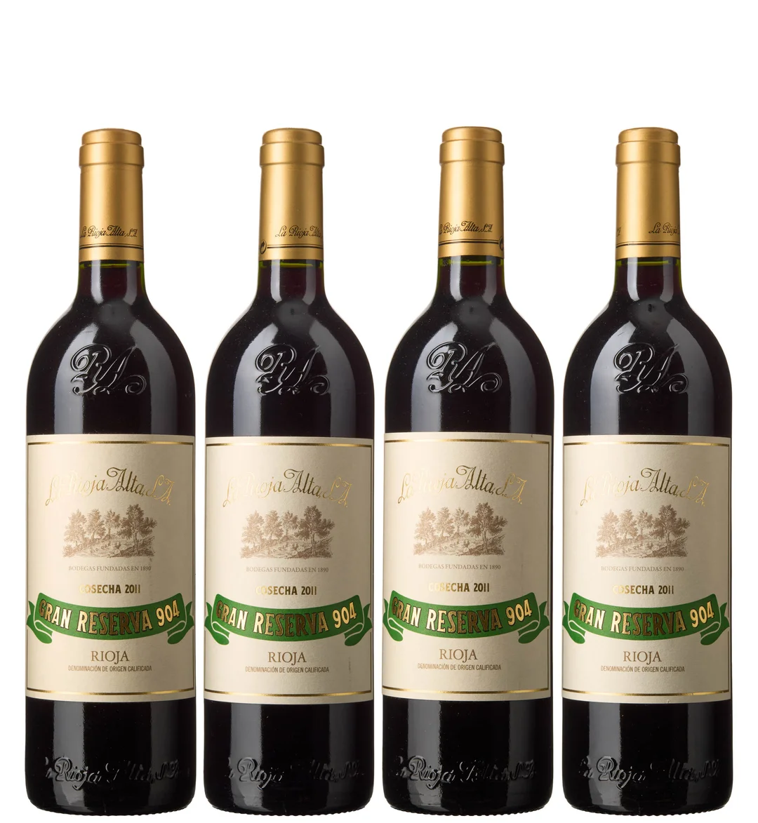 4 x Rioja Gran Reserva 904 2011, La Rioja Alta — 4 x Rioja Gran Reserva 904 2011, La Rioja Alta — Vin/Vin — Blomqvist