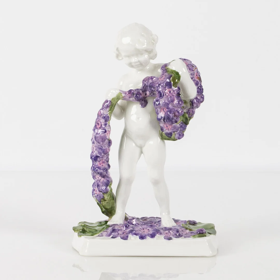 HJÖRDIS NORDIN-TENGBOM (1877-1969). FIGURIN, Rörstrand 1900-1907. — European — Stockholms Auktionsverk Helsingborg