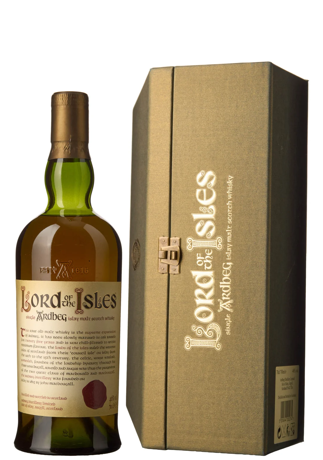 1 x Ardbeg Single Islay Malt Scotch Whisky Lord of the Isles Twenty Five Years (OCB) — 1 x Ardbeg Single Islay Malt Scotch Whisky Lord of the Isles Twenty Five Years (OCB) — Vin/Brennevin — Blomqvist