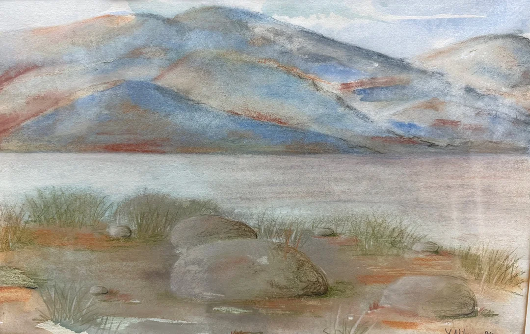 AKVARELL, oidentifierad konstnär, , signerad Y. Nilsson 94. — Paintings — TOKA Auktionshus