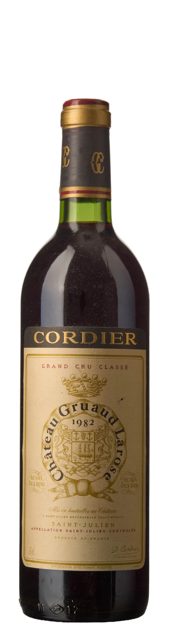1 x Chateau Gruaud Larose 1982 — 1 x Chateau Gruaud Larose 1982 — Vin/Vin — Blomqvist