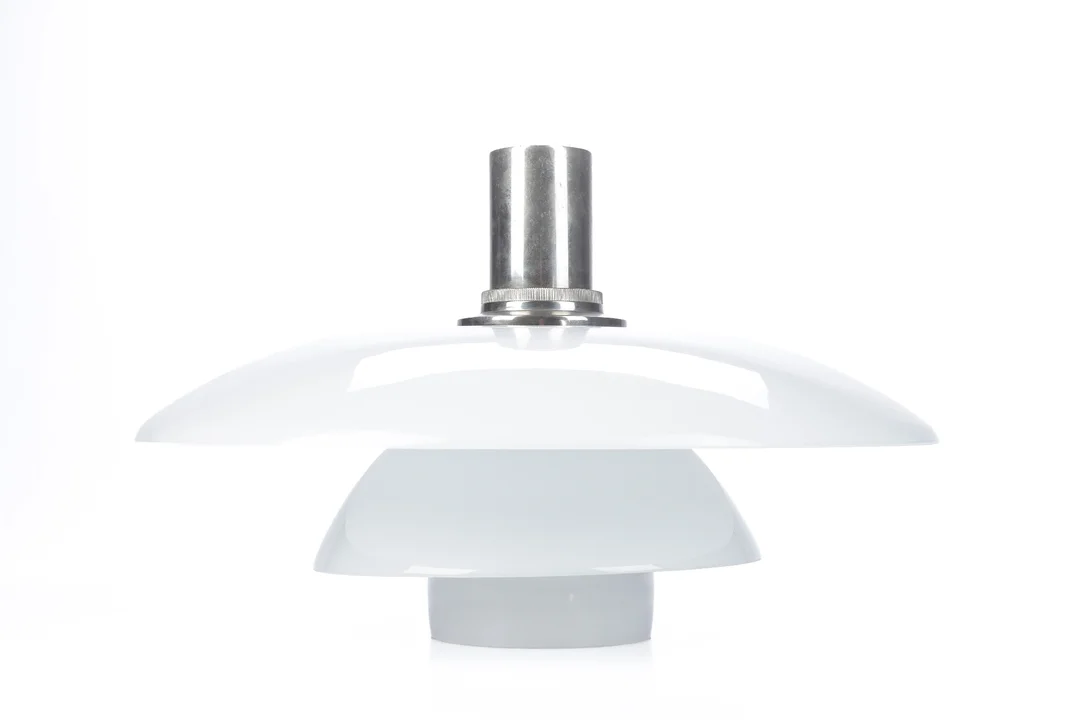 Poul Henningsen: PH 4½-4 pendant lamp with opal glass shades — Lamps and lighting/Pendant lights — Lauritz