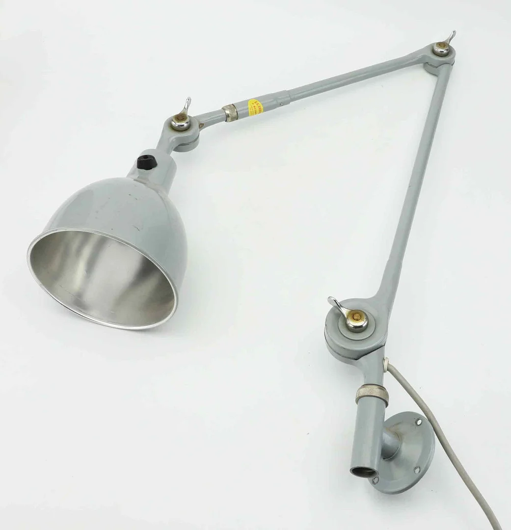 INDUSTRILAMPA, Pe Fe Ge, E. G. Erikssons mekaniska verkstad, Stockholm, 1900-talets mitt. — Other lighting — Hälsinglands Auktionsverk