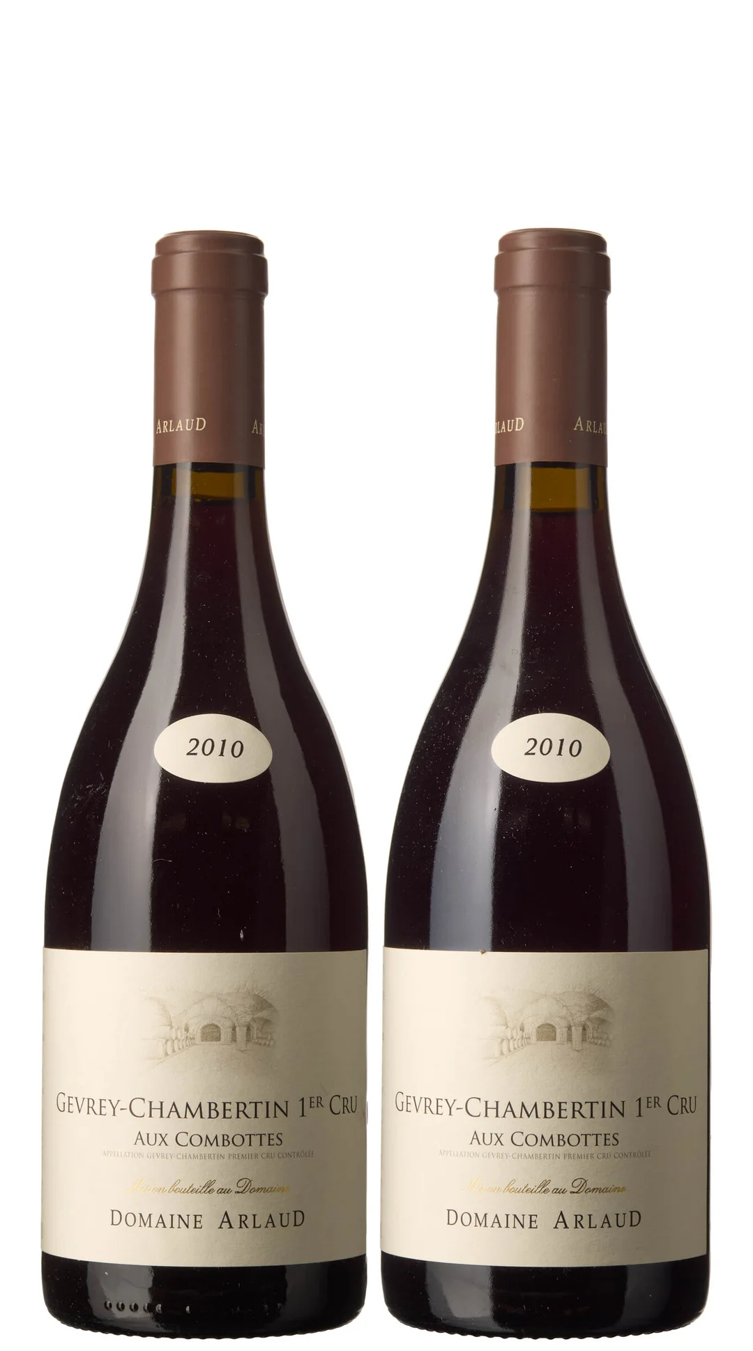 2 x Gevrey-Chambertin 1er Cru Aux Combottes 2010, Arlaud — 2 x Gevrey-Chambertin 1er Cru Aux Combottes 2010, Arlaud — Vin/Vin — Blomqvist
