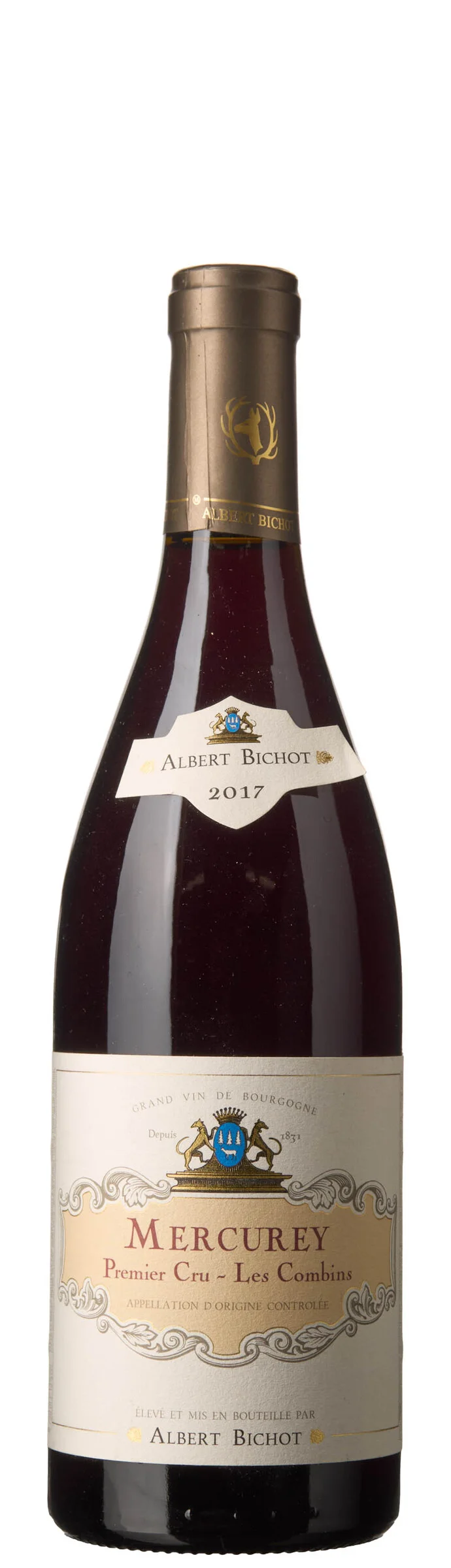 1 x Mercurey 1er Cru Les Combins 2017, Albert Bichot — 1 x Mercurey 1er Cru Les Combins 2017, Albert Bichot — Vin/Vin — Blomqvist