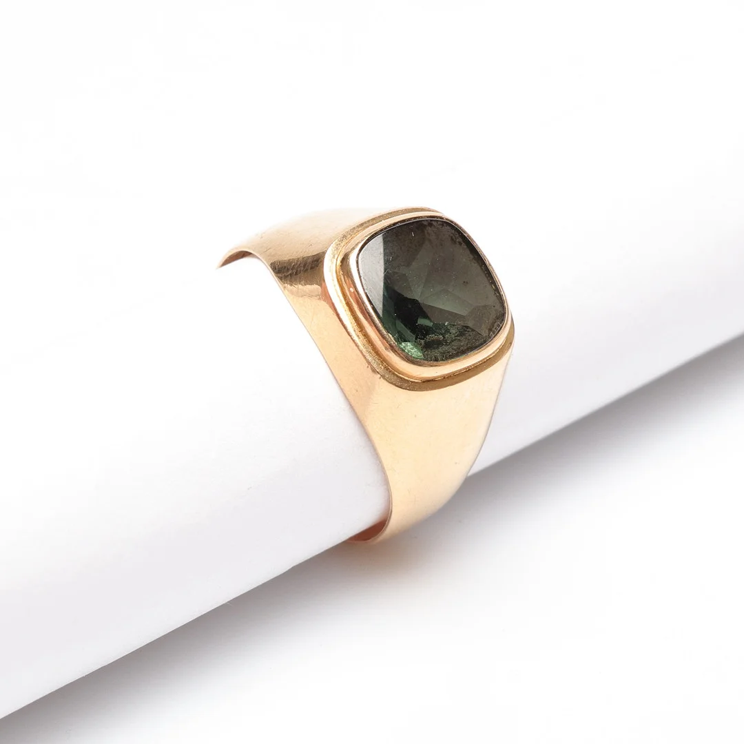 KLACKRING, guld, 18k, ca 3,7 gram. — Rings — Gomér & Andersson Linköping