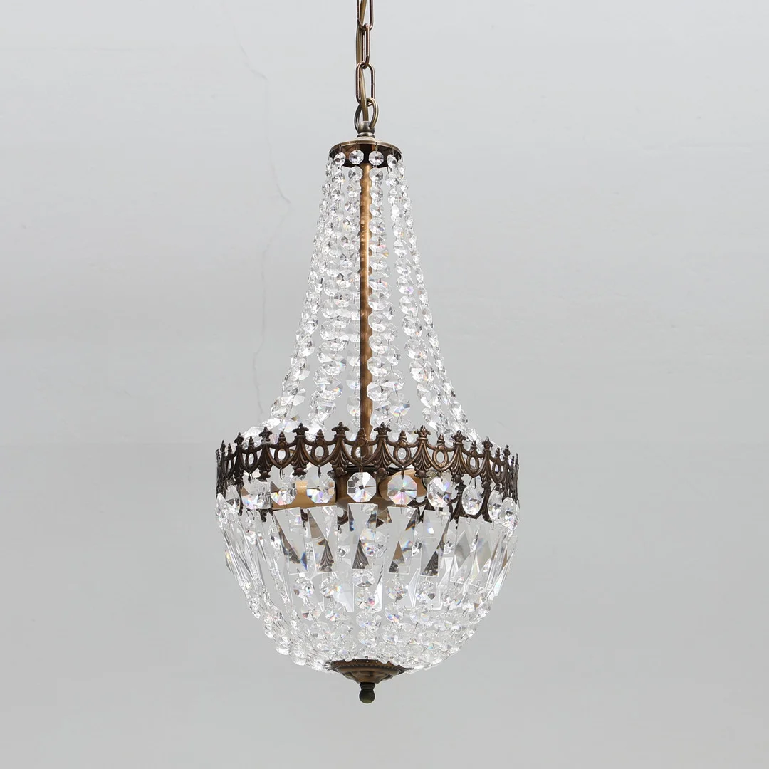 KRISTALLKRONA, 1900-tal. — Ceiling lights — Gomér & Andersson Jönköping